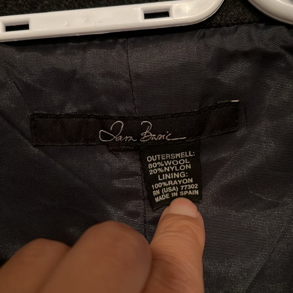 Zara Wool Coat Funnel Neck - Picture 2 of 6